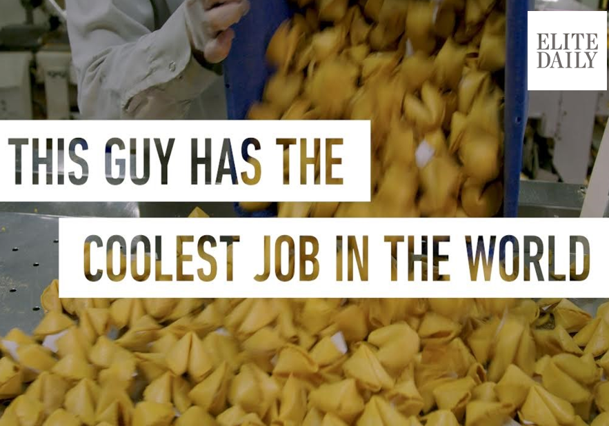 Meet the Guy Who Writes Your Fortune Cookies